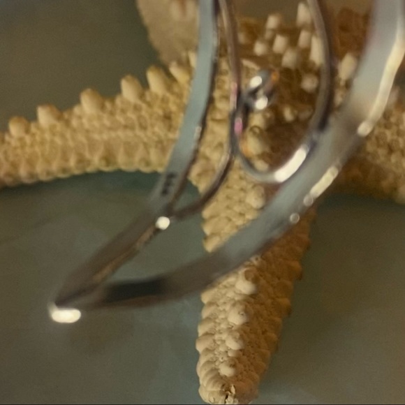 Stunning bi-color Tourmaline HUGE handcrafted cuff - Picture 6 of 7